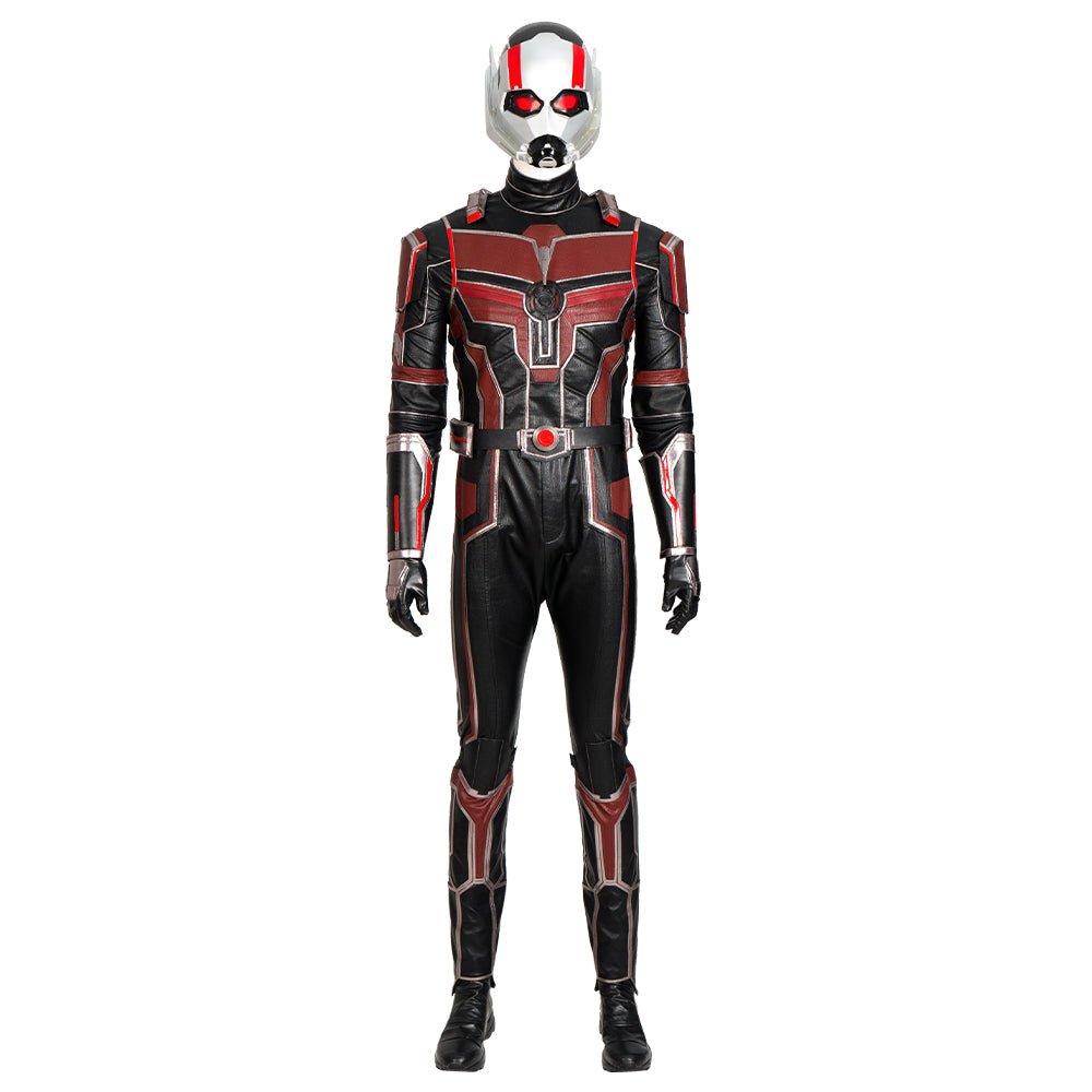 Fantasia Ant-Man 3 - Scott Lang Traje de Bateria com Capacete para Fãs da Marvel - Estrela Cosplay