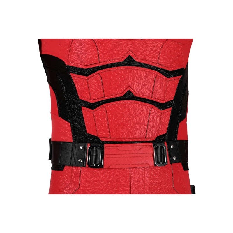 Traje de Cosplay de Couro Vermelho Daredevil Matt Murdock Conjunto Completo Halloween - Estrela Cosplay