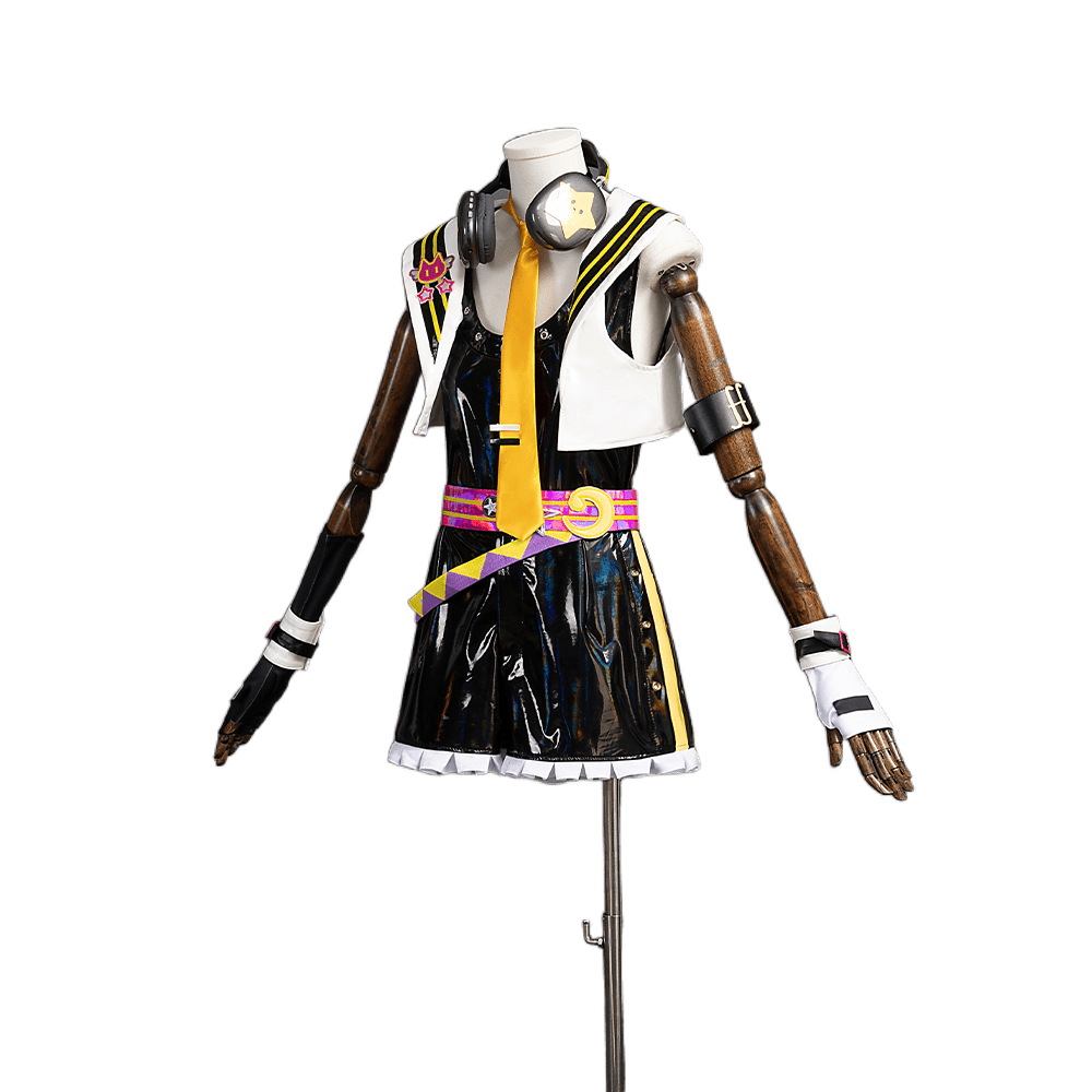 Fantasias Cosplay de Len e Rin do Muse Dash | Project Mirai Sekai Show Mágico Conjunto Completo - Estrela Cosplay