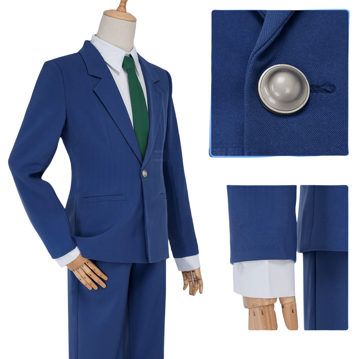 Fantasia Kudo Shinichi Cosplay - Detetive Conan Anime - Estrela Cosplay
