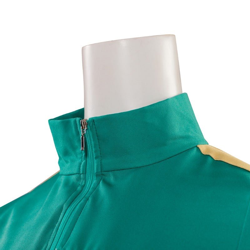 Fantasia de Kim Pine de Scott Pilgrim - Casaco Verde e Saia para Mulheres - Traje para Halloween - Estrela Cosplay