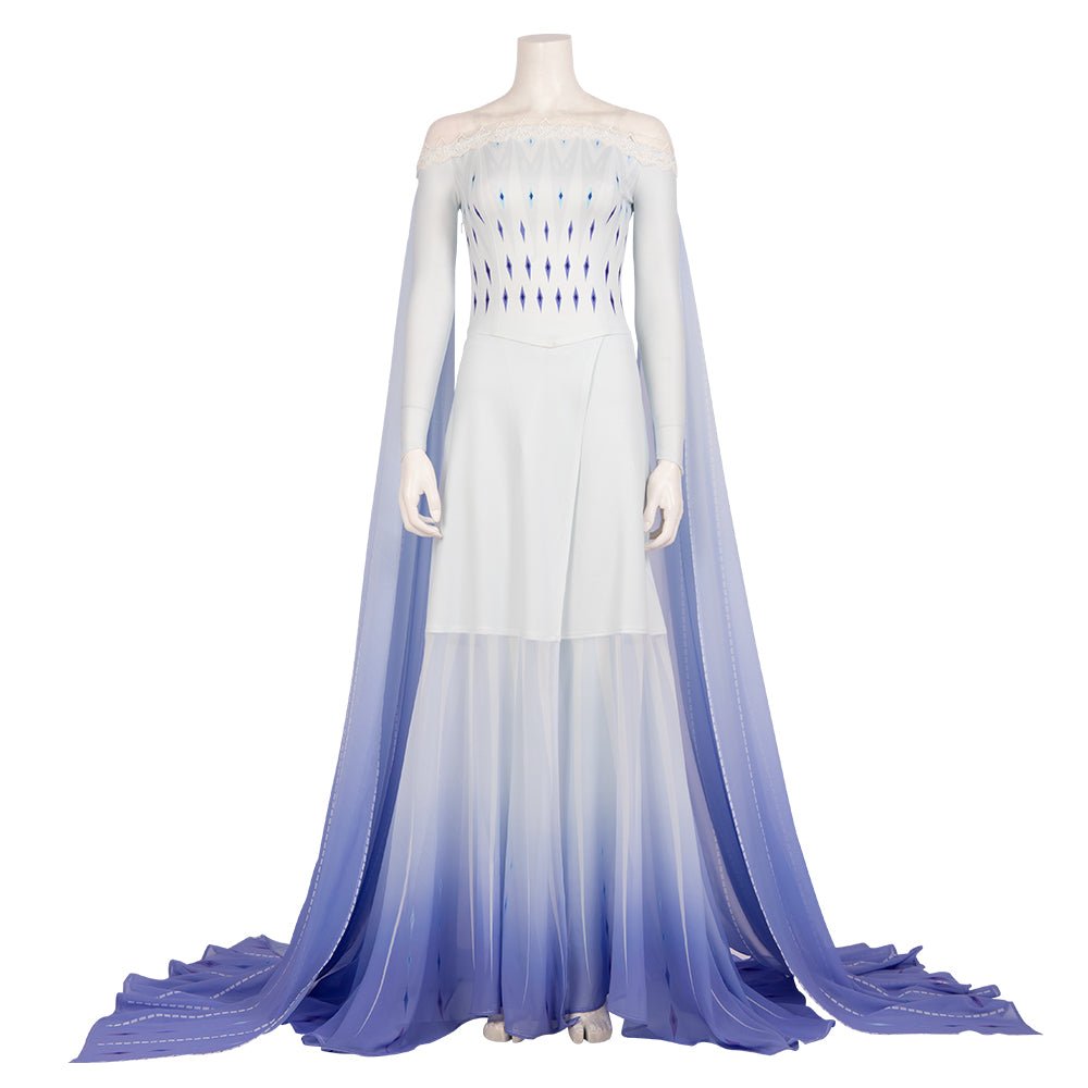 Fantasia Frozen 2 Elsa Cosplay - Traje de Anime de Alta Qualidade - Estrela Cosplay