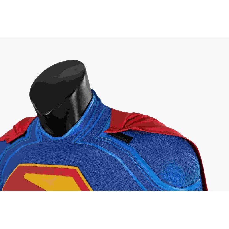 Fantasia de Cosplay Super-Herói Clark Kent - Macaquinho Azul com Capa Vermelha - Estrela Cosplay