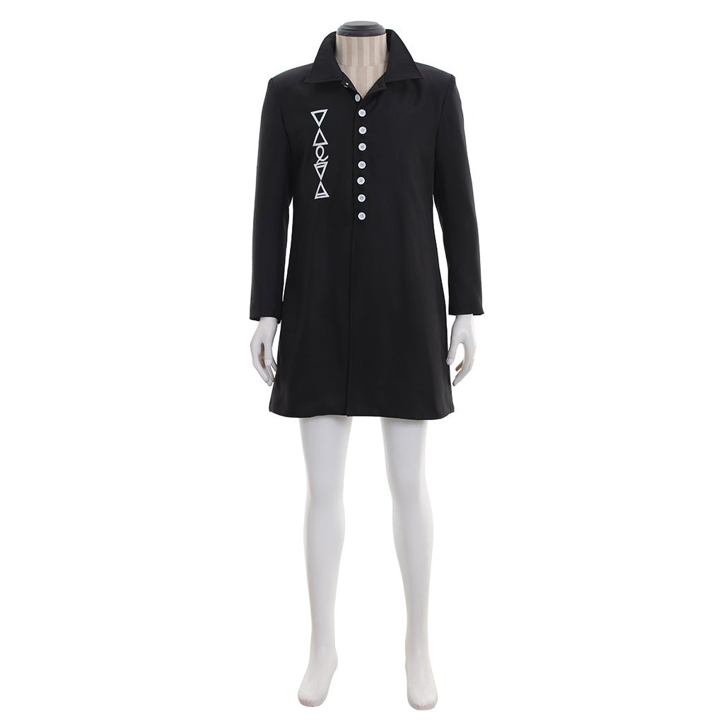 Fantasia Ghost B.C. Ghoul Sem Nome – Casaco Preto Longo Unissex Inspirado na Banda Sueca Ghost - Estrela Cosplay