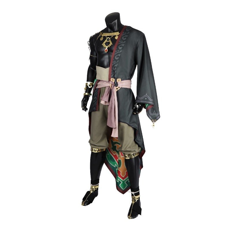 Fantasia de Ganondorf Lágrimas do Reino - Conjunto Completo para Homens - Traje para Halloween e Carnaval - Estrela Cosplay