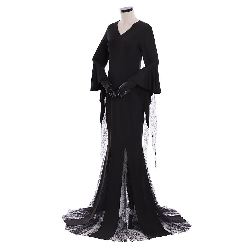 Vestido Gótico Vampiro para Cosplay Feminino - Fantasia Elegante para Halloween - Estrela Cosplay