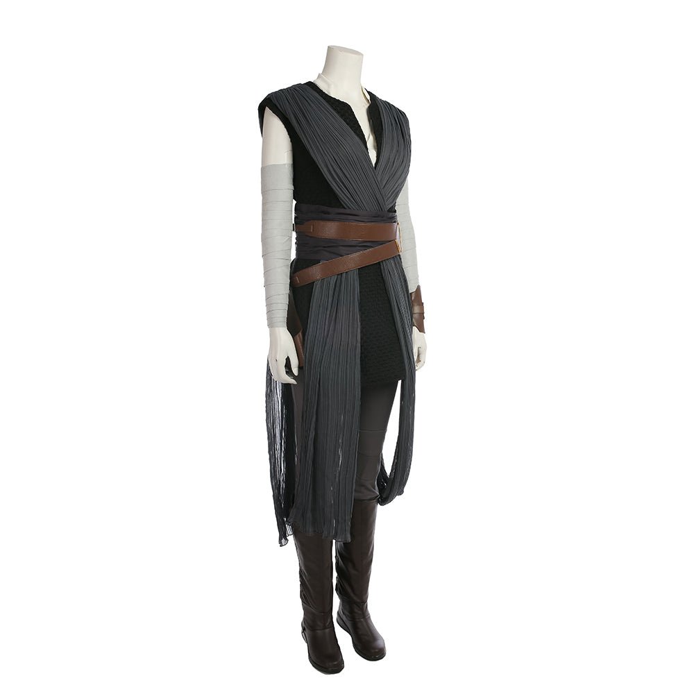 Traje de Cosplay Rey (Estilo B) Star Wars Episódio 8 - Qualidade Premium - Estrela Cosplay