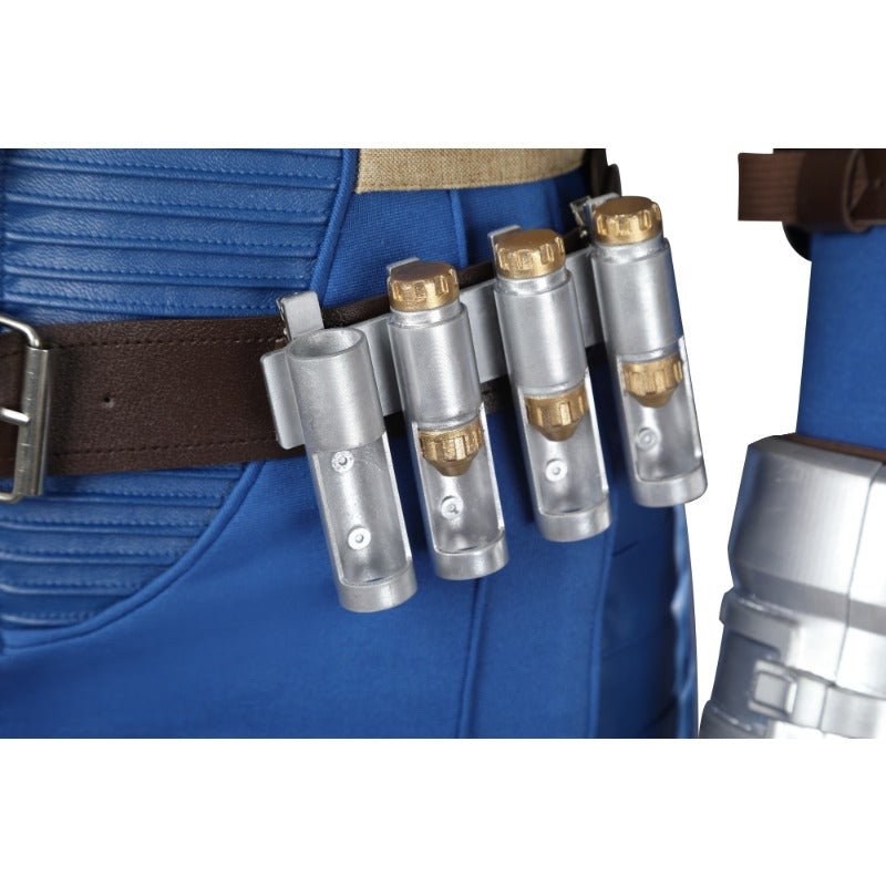 Fantasia Lucy Vault 33 Cosplay Jumpsuit Azul - Traje de Anime para Mulheres com Acessórios - Estrela Cosplay