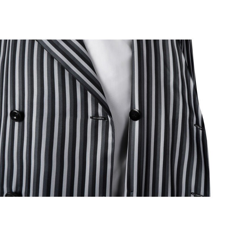 Fantasia de Cosplay Gomez Addams da Família Addams para Halloween - Estrela Cosplay