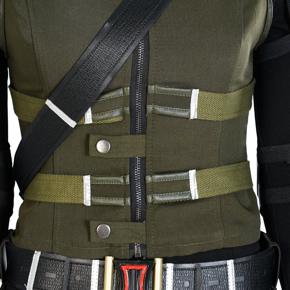 Traje de Cosplay Yelena Belova Thunderbolts - Roupa Fiel ao Filme - Estrela Cosplay