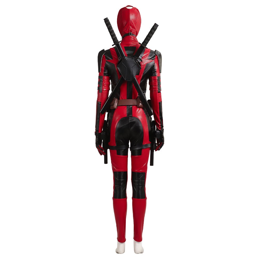 Fantasia Lady Deadpool de Deadpool 3 - Traje Premium de Cosplay - Estrela Cosplay
