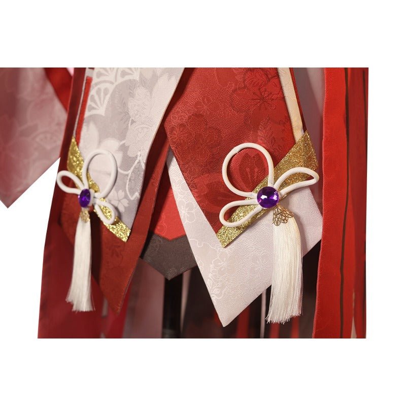 Fantasia Genshin Impact Yae Miko - Vestido Fofo para Mulheres em Halloween - Estrela Cosplay