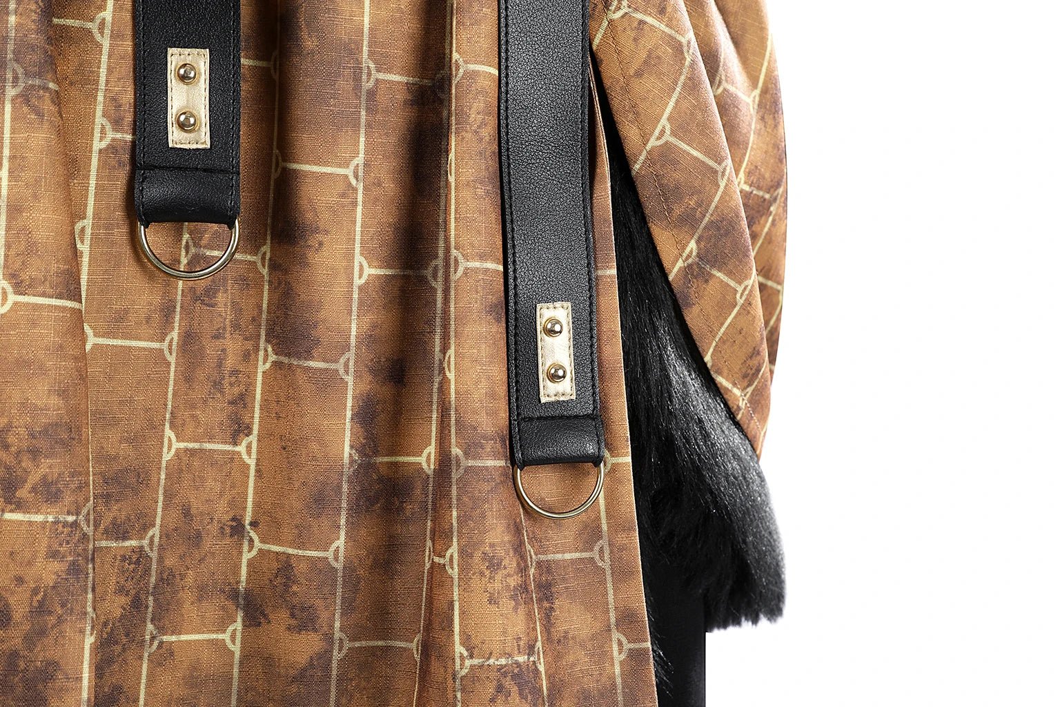 Fantasia Black Myth Wukong | Roupa de Cosplay Premium em Seda Preta e Dourada | Conjunto Completo - Estrela Cosplay