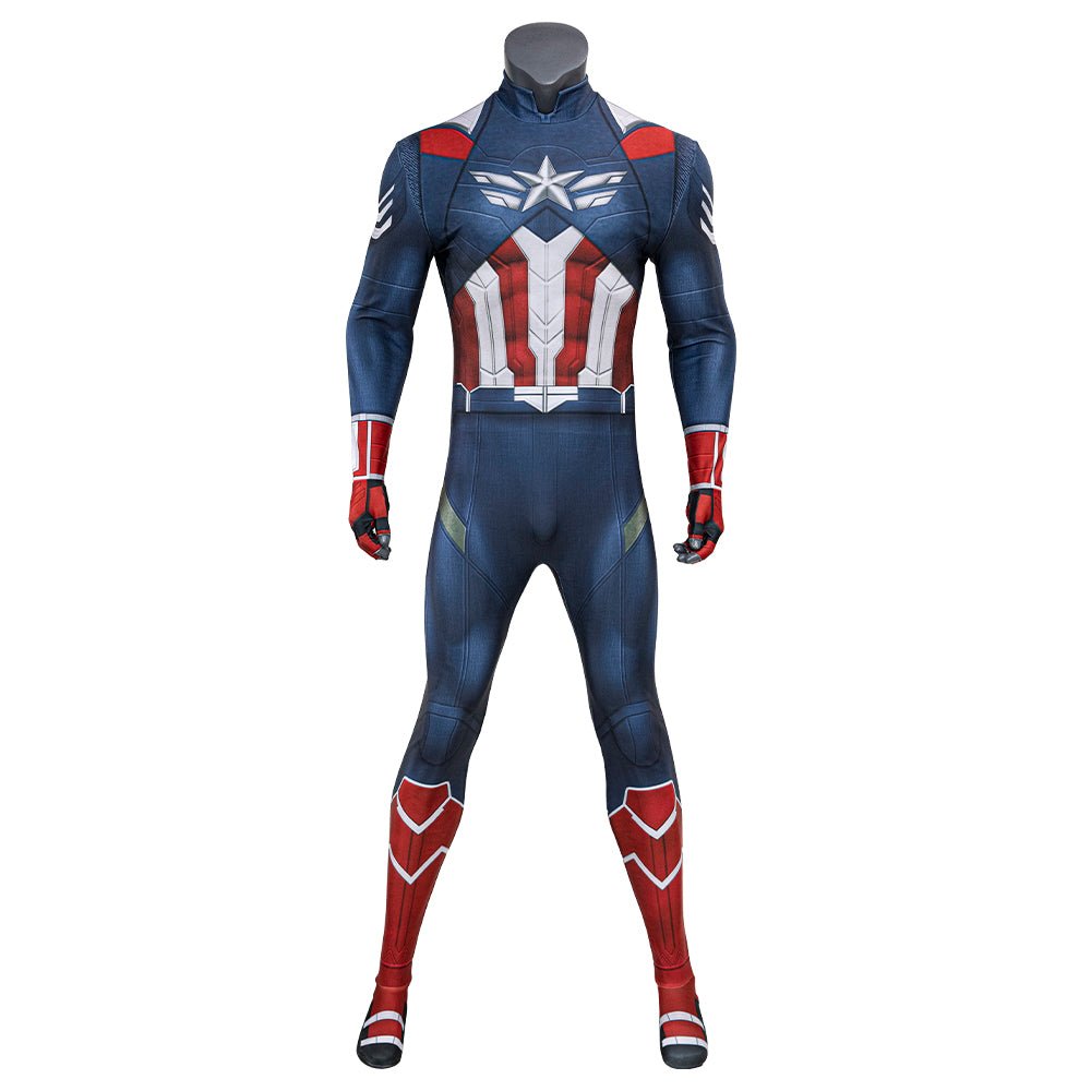 Traje de Cosplay Captain America (Edição Impressa 2025) - Universo Cinematográfico Marvel - Estrela Cosplay
