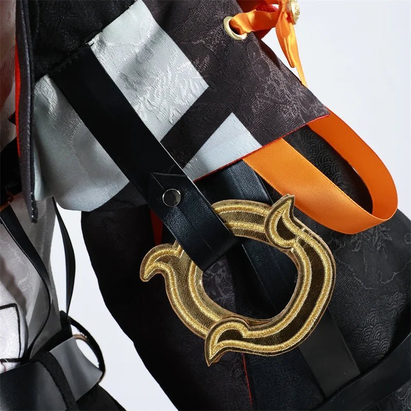 Fantasia Cosplay Changli Magistrada Jinzhou do Jogo Wuthering Waves - Traje para Mulheres - Estrela Cosplay