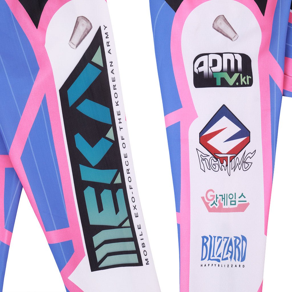 Traje de Cosplay D.Va Overwatch - Super-Herói Zentai para Gamers e Fãs de Cosplay - Estrela Cosplay