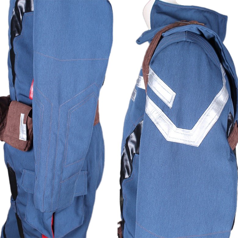 Fantasia de Cosplay do Capitão América Nova - Estrela Cosplay