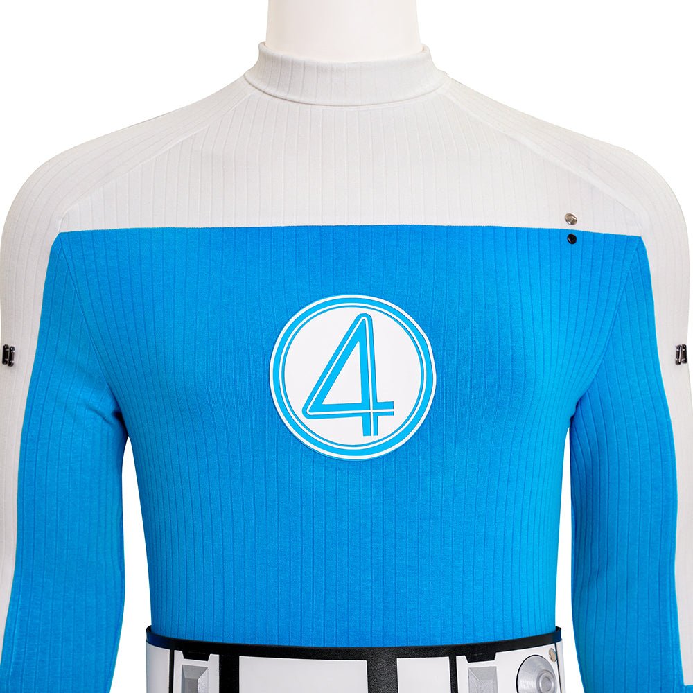 Fantasia Cosplay Tocha Humana - Fantastic Four Filme 2025 - Material de Alta Qualidade - Estrela Cosplay