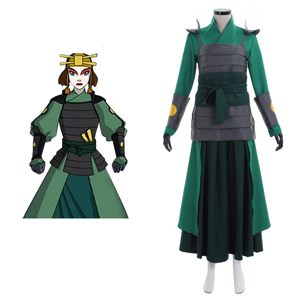 Avatar: O Último Mestre do Ar - Traje de Cosplay Guerreira Kyoshi - Estrela Cosplay
