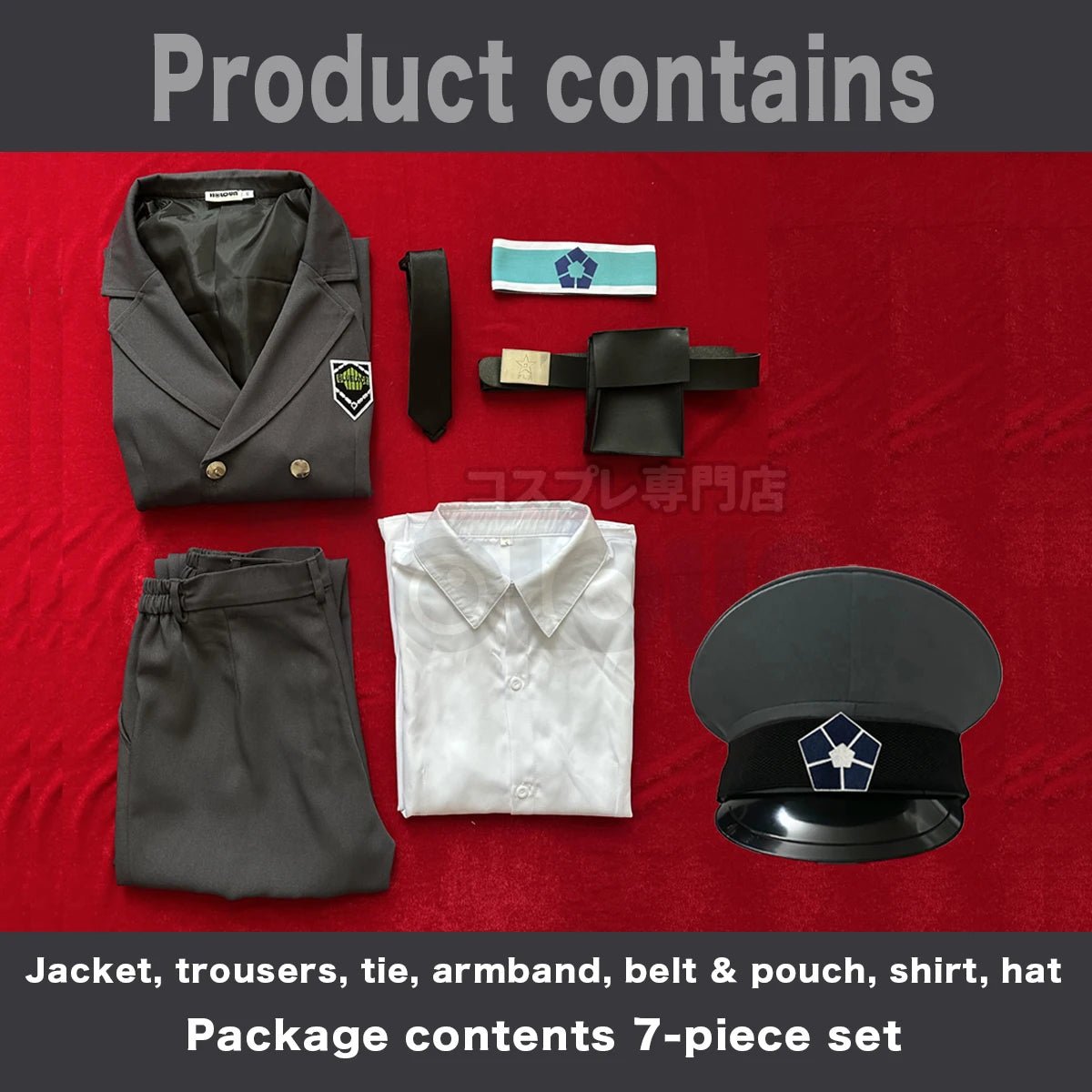 Traje de Cosplay Guarda da Exposição Blue Lock Anime - Rin Itoshi, Isagi, Bachira, Nagi, Chigiri, Reo, Barou, Kunigami com Peruca e Rede de Rosa - Estrela Cosplay