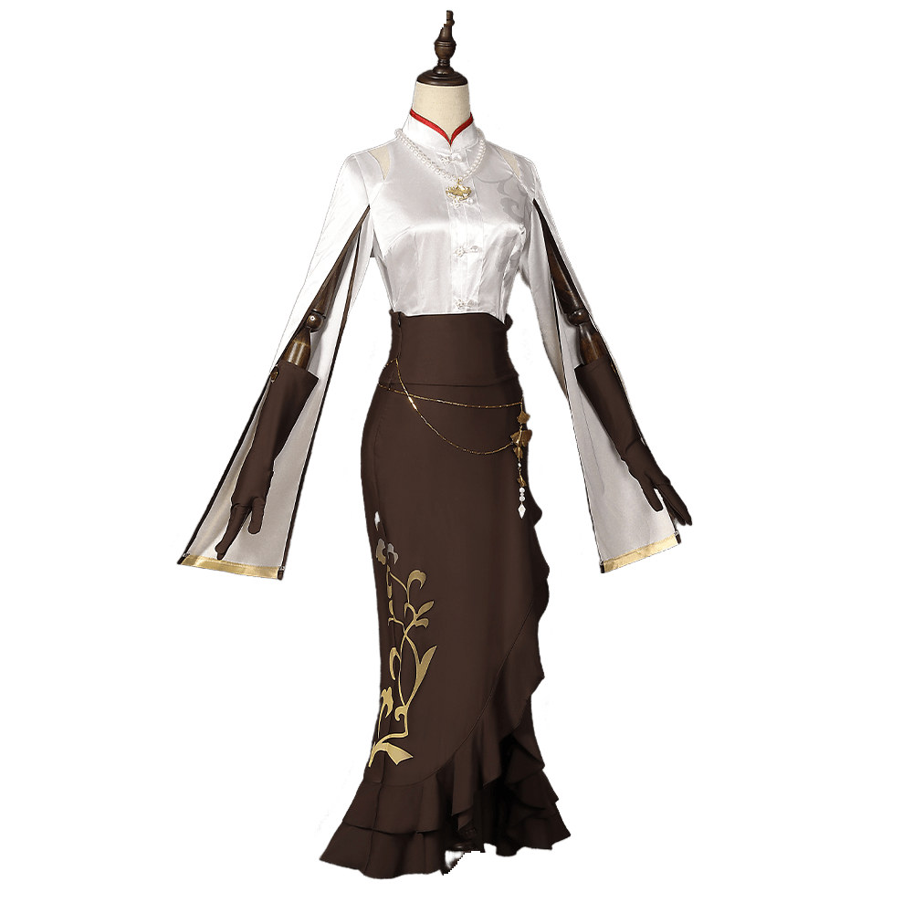 Genshin Impact x Pizza Hut - Traje de Cosplay de Ningguang - Estrela Cosplay