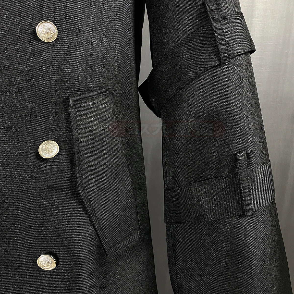 Fantasia de Cosplay Ran Haitani Tokyo Revengers - Casaco Trench Preto para Halloween, Natal e Uso Casual - Estrela Cosplay