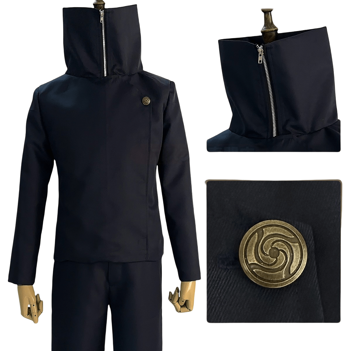 Traje de Cosplay Inumaki Toge Jujutsu Kaisen - Fantasia de Anime de Alta Qualidade - Estrela Cosplay