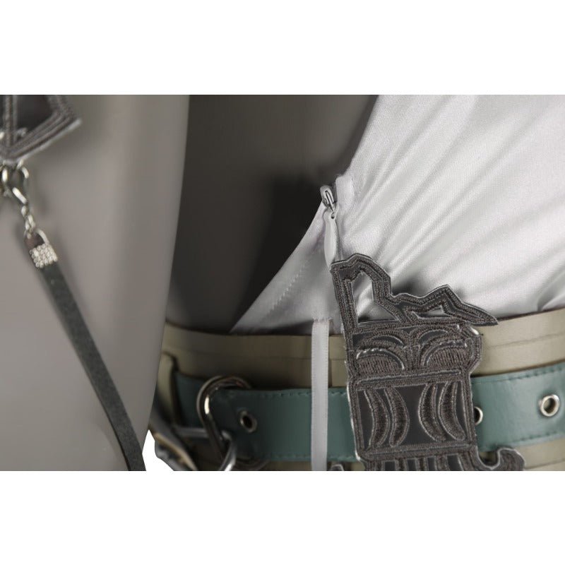 Fantasia de Tifa Lockhart - Saia Elegante do Jogo FF7 Renascimento para Halloween e Palco - Estrela Cosplay