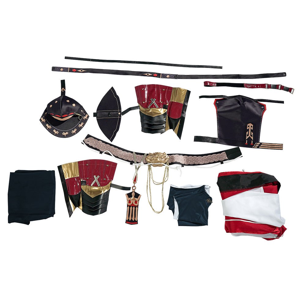 Code: Luan - Fantasia Sun Ce Cosplay para Homens - Traje de Personagem de Jogo de Alta Qualidade - Estrela Cosplay