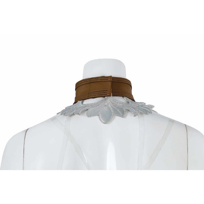 Fantasia FF14 Nophica - Vestido Longo Verde para Halloween e Festas - Estrela Cosplay