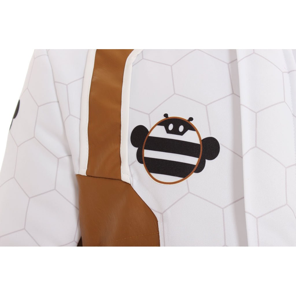 Fantasia de Cosplay de Mei Climatologista - Macacão Branco Elegante Conjunto Completo - Estrela Cosplay