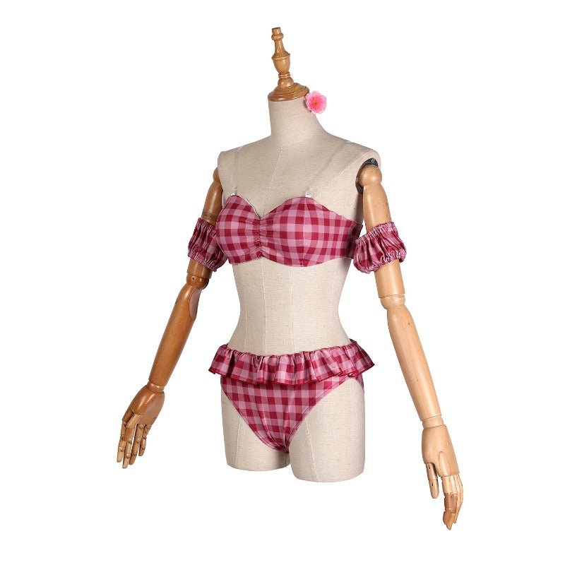 Fantasia de Verão de Eyjafjalla de Arknights Tamanho Padrão - Estrela Cosplay