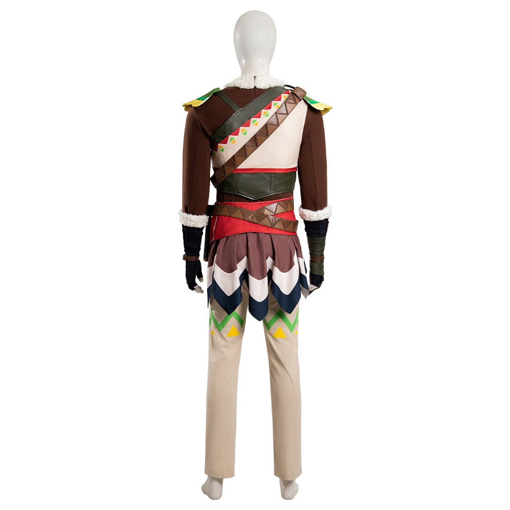 Fantasia de Cosplay Conjunto Rito The Legend of Zelda - Qualidade Premium para Fãs - Estrela Cosplay