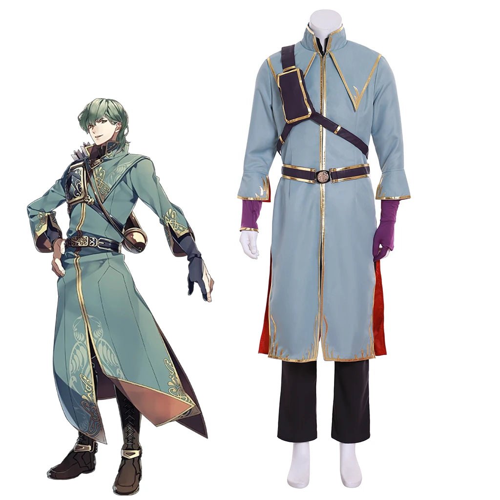 Traje de Cosplay Innes de Fire Emblem As Pedras Sagradas para Adultos - Uniforme de Batalha Fantasia para Festas de Carnaval e Halloween - Estrela Cosplay