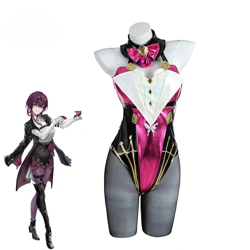 Fantasia de Coelhinha Kafka Original Honkai Star Rail - Conjunto Completo - Estrela Cosplay