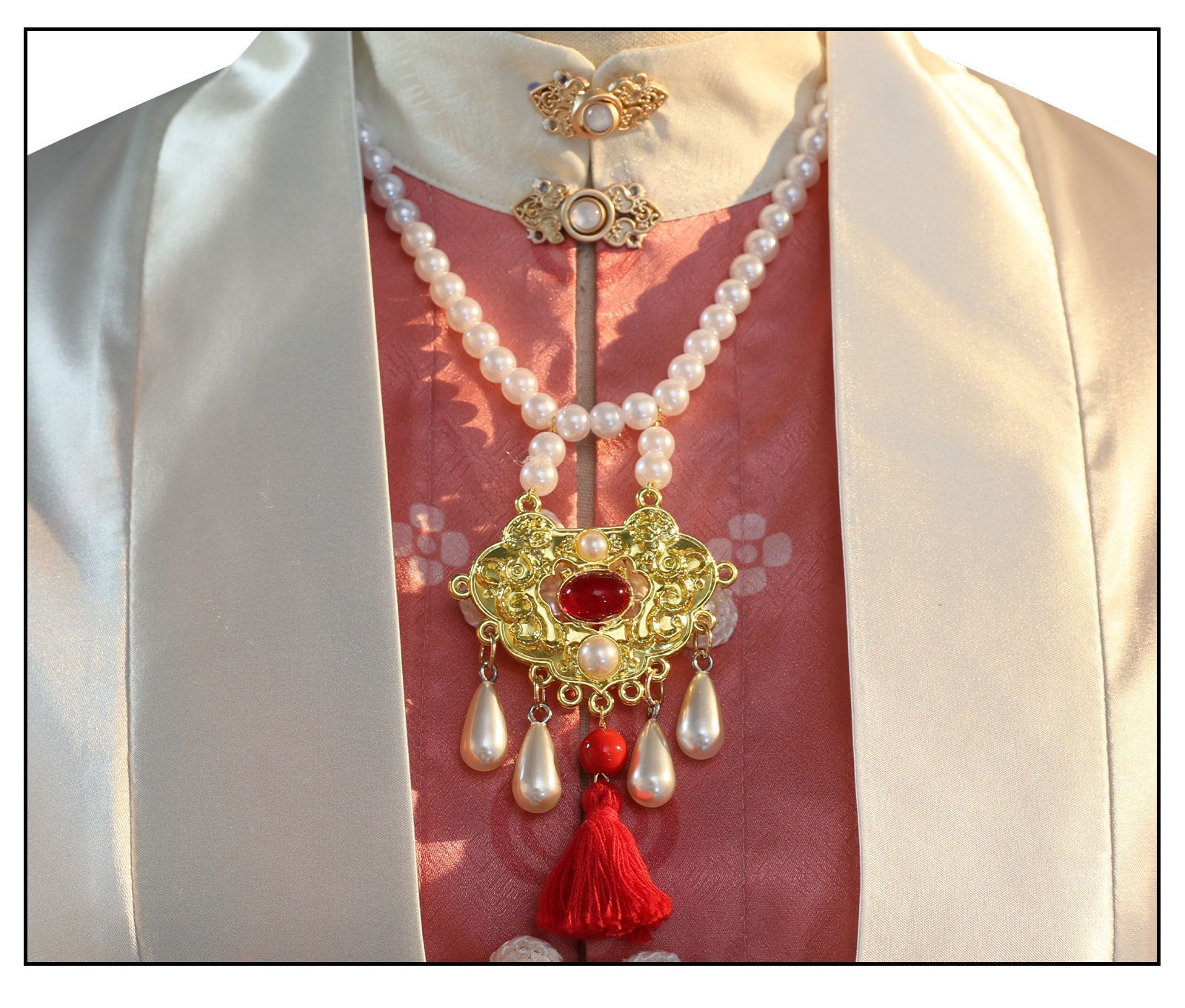 Reverse:1999 Sufi Fio Vermelho do Destino Traje Cosplay, Estilo Hanfu Antigo - Estrela Cosplay