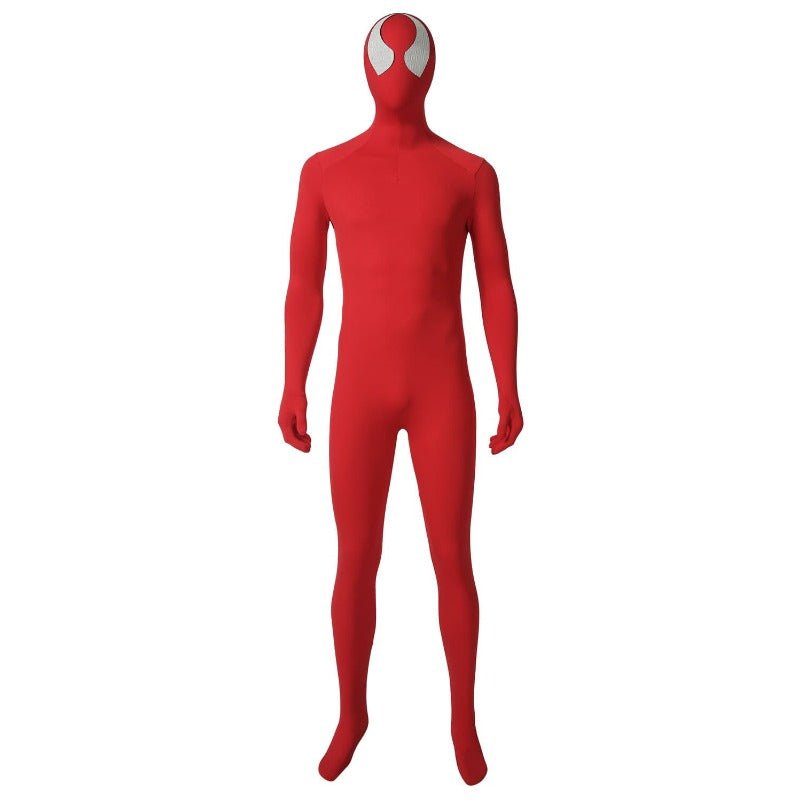 Traje de Cosplay Scarlet Spider Ben Reilly - Autêntico do Spider-Verse - Estrela Cosplay