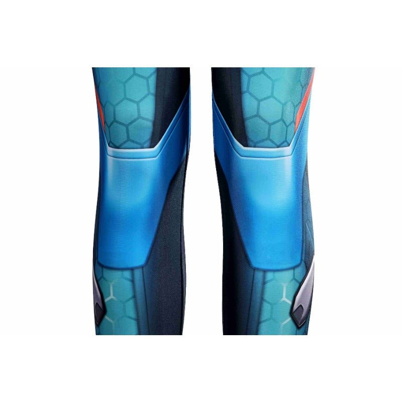 Fantasia de Cosplay Overwatch 2 Juno Mulher Azul para Halloween e Carnaval - Estrela Cosplay