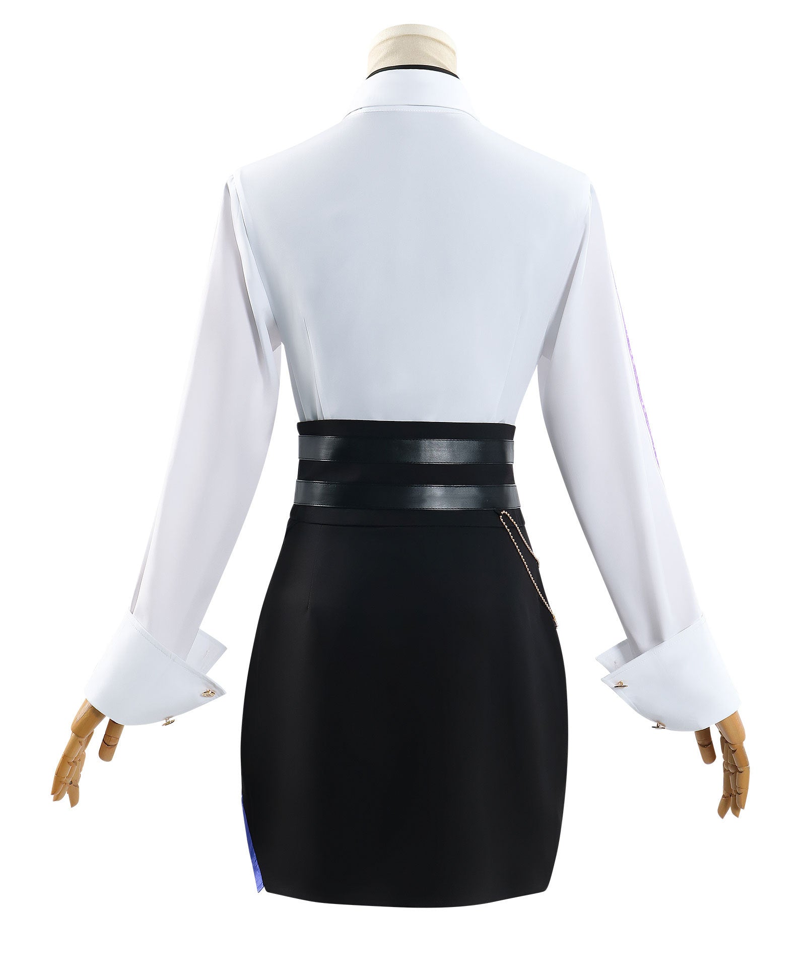 Fantasia de Cosplay de Krallen de Genshin Impact – Conjunto Completo Roupa de Roleplay Premium - Estrela Cosplay