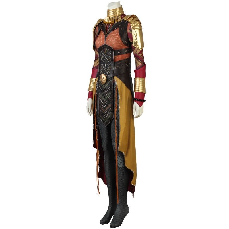 Fantasia de Okoye Cosplay para Mulheres - Outfit de Halloween Wakanda Para Sempre - Estrela Cosplay