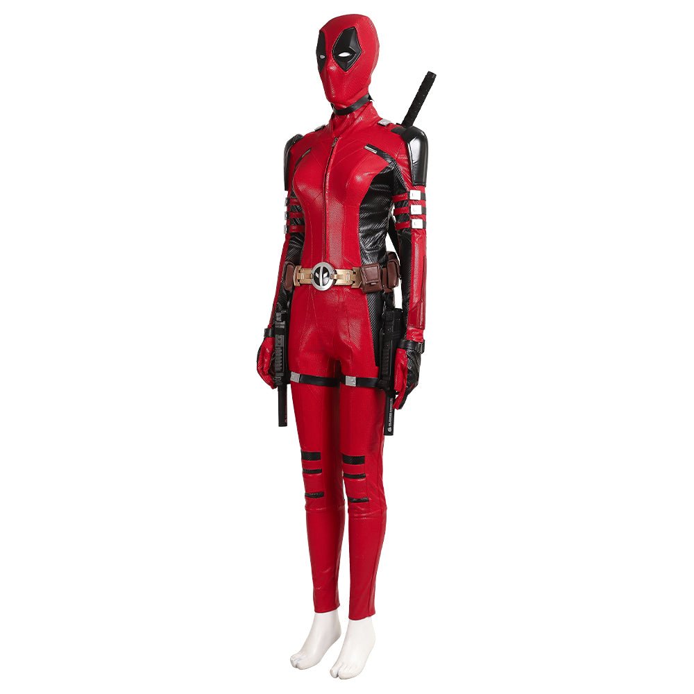 Fantasia Lady Deadpool de Deadpool 3 - Traje Premium de Cosplay - Estrela Cosplay