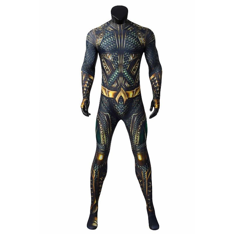 Traje de Aquaman para Cosplay - Macacão para Homens, Super-Herói da DC Comics, Fantasia de Halloween e Carnaval - Estrela Cosplay