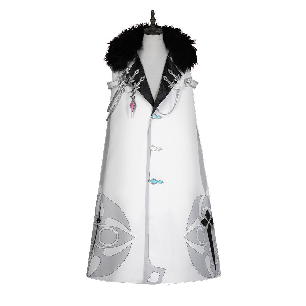 Fantasia Genshin Impact Capa Fatui Pierr Pantalone Tartaglia Traje Arlequim Doutor Sandrone Columbina Capa Regretor - Estrela Cosplay