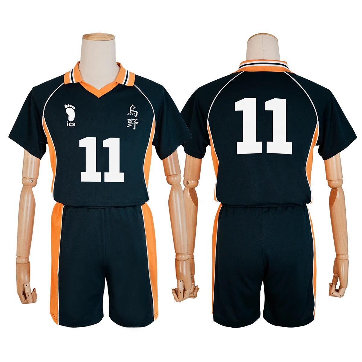Jerseys de Cosplay Haikyuu Hinata Shouyou NO.10 Nishinoya Yuu NO.4 Kozume Kenma NO.5 Kuroo Tetsuro NO.1 Kageyama - Estrela Cosplay