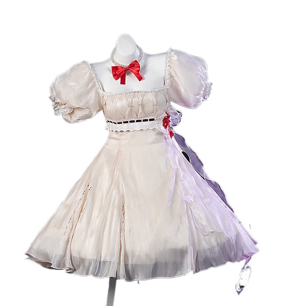 Traje de Cosplay Asuka Flower Whisper: Elegante Roupa de Anime para Fãs de Neon Genesis Evangelion - Estrela Cosplay