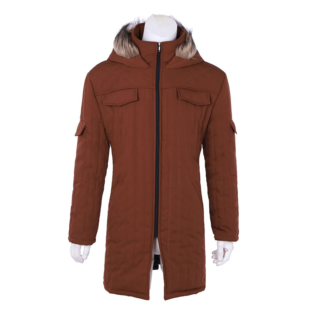 Casaco de Inverno Han Solo Cosplay para Homens - Ideal para Halloween, Carnaval e Eventos de Cosplay | Estrela do Cosplay - Estrela Cosplay
