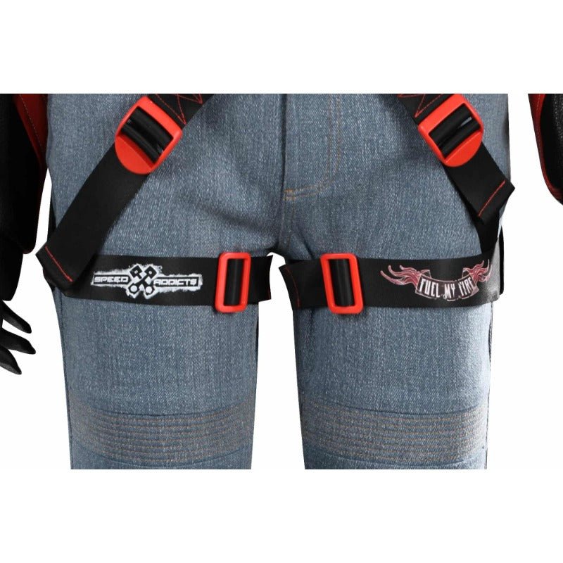 Traje de Cosplay Punk Panam Palmer - Camisa, Calças, Casaco, Cintos, Botas, Feito Sob Medida - Estrela Cosplay