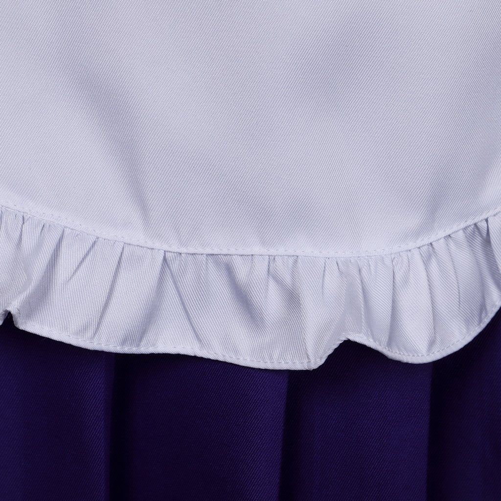 Vestido de Avental Lolita Kochou Shinobu de Demon Slayer: Kimetsu no Yaiba - Cosplay - Estrela Cosplay