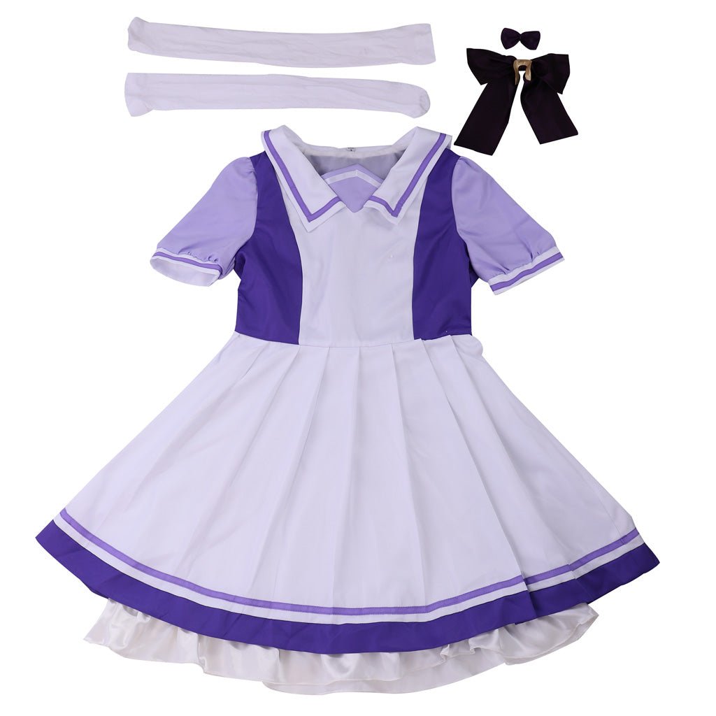 Uniforme Escolar Feminino McQueen de Uma Musume Pretty Derby para Cosplay - Estrela Cosplay