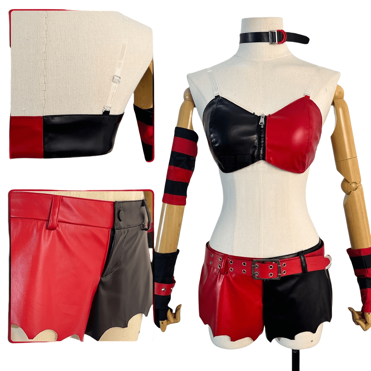 Fantasia Harley Quinn Suicide Squad Cosplay - Qualidade Premium de Filme - Estrela Cosplay